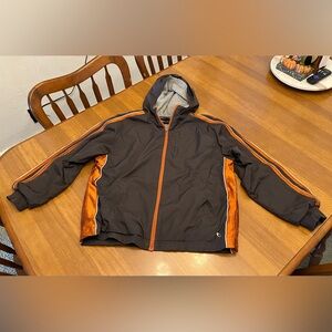 Tek Gear grey/orange jacket Size L (14/16)